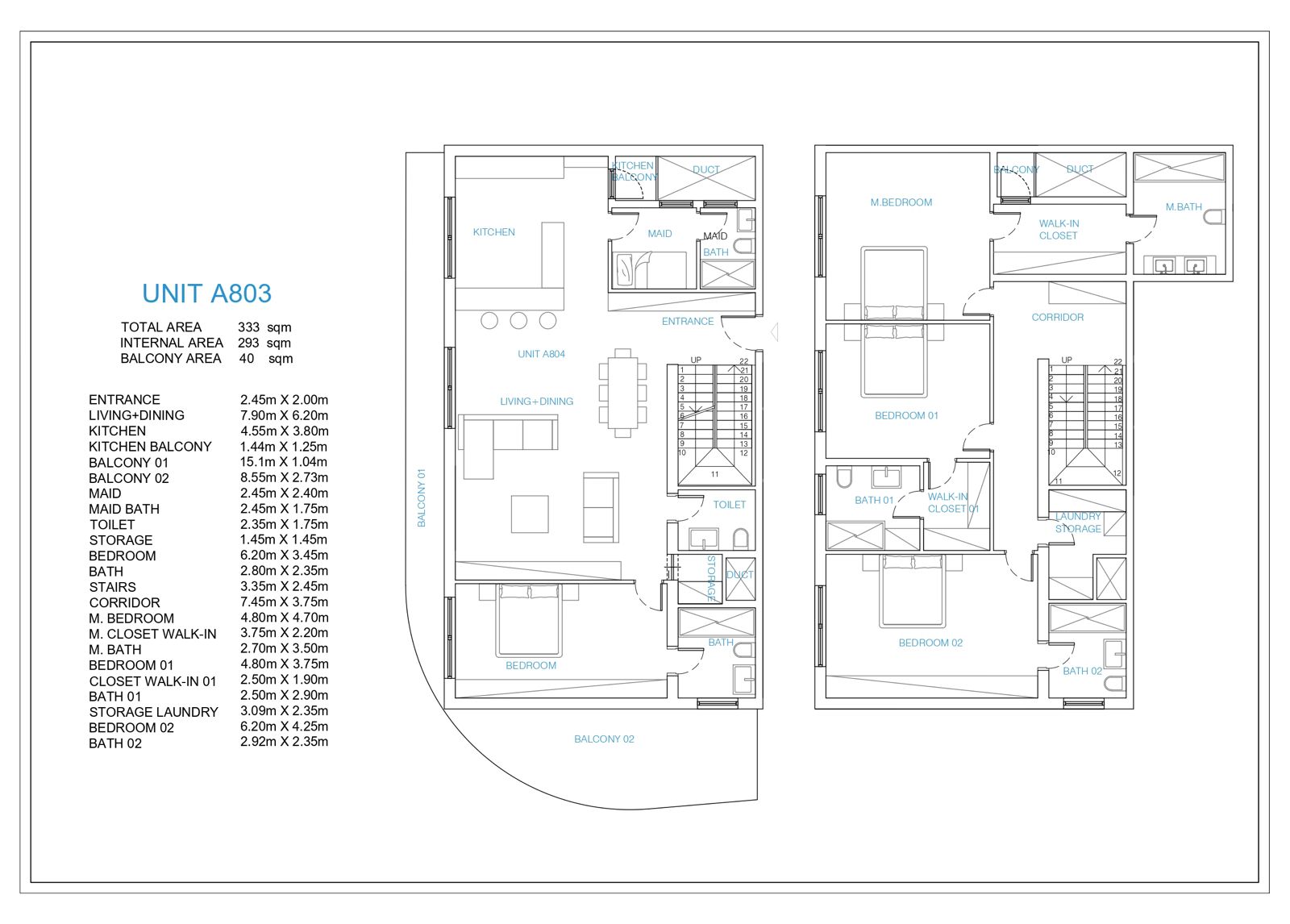 Duplex Apartment for Sale in Oman - Uptown Project