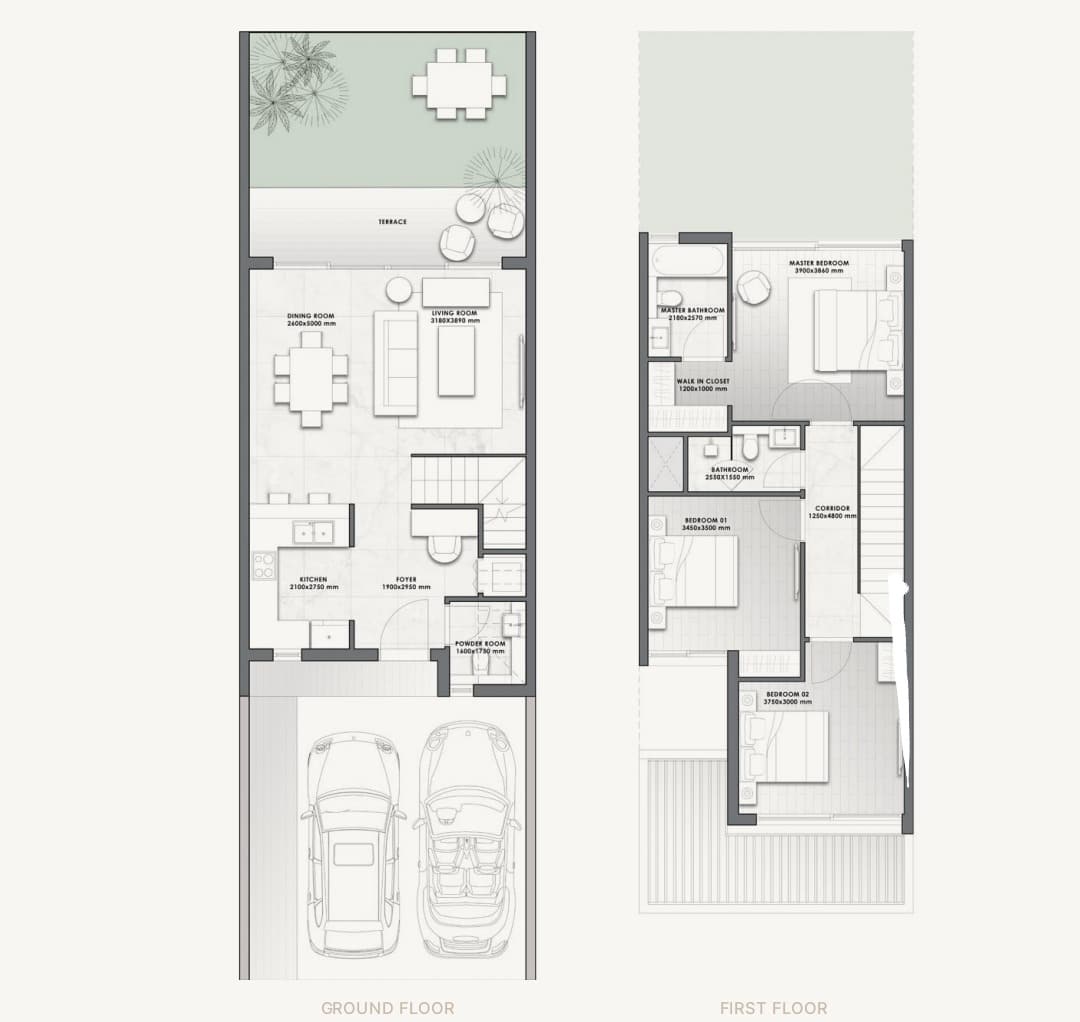 I own a distinguished townhouse in Muscat Bay, Aida Project.